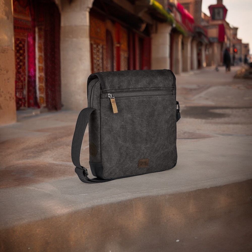 Camel Active Air M Καθημερινή Τσάντα Ώμου Σκούρο Γκρι - Image 3