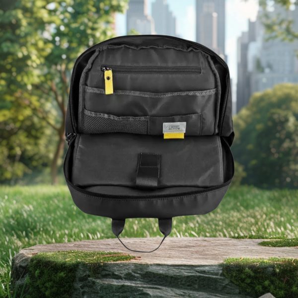 Camel Active Υφασμάτινο Σακίδιο Πλάτης Μαύρο 401-201-60 - Image 3