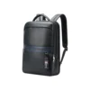 Bopai Business Δερμάτινο Σακίδιο Laptop 15,6” 24L Μαύρο