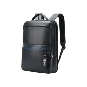 Bopai Business Δερμάτινο Σακίδιο Laptop 15,6” 24L Μαύρο