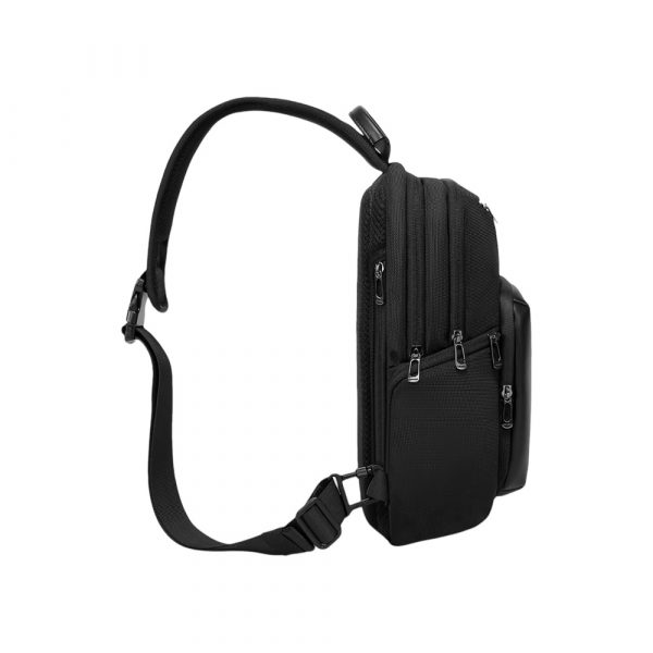Τσαντάκι ώμου χιαστί crossbody Bange 7718 μαύρο - Image 3