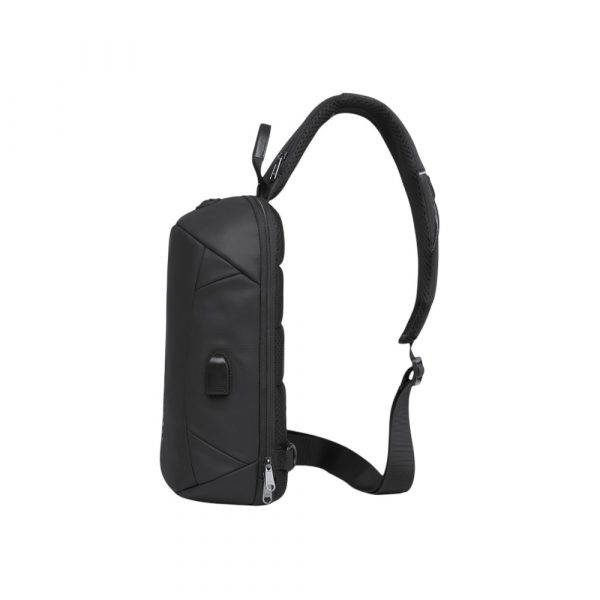 Τσαντάκι ώμου χιαστί crossbody Bange 1912 μαύρο - Image 2