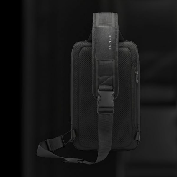 Τσαντάκι ώμου χιαστί crossbody Bange 7721 μαύρο - Image 3