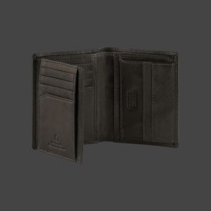 Camel Active Dust Όρθιο Δερμάτινο Πορτοφόλι Μαύρο