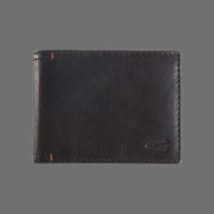 Camel Active Salamanca Πορτοφόλι Δερμάτινο Πλάγιο Μαύρο