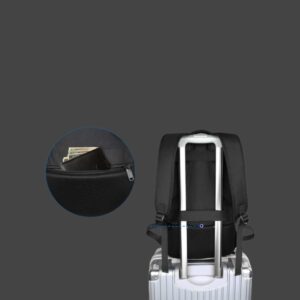 Matein 1197 Σακίδιο Πλάτης Ταξιδιού 40L 17” Μαύρο