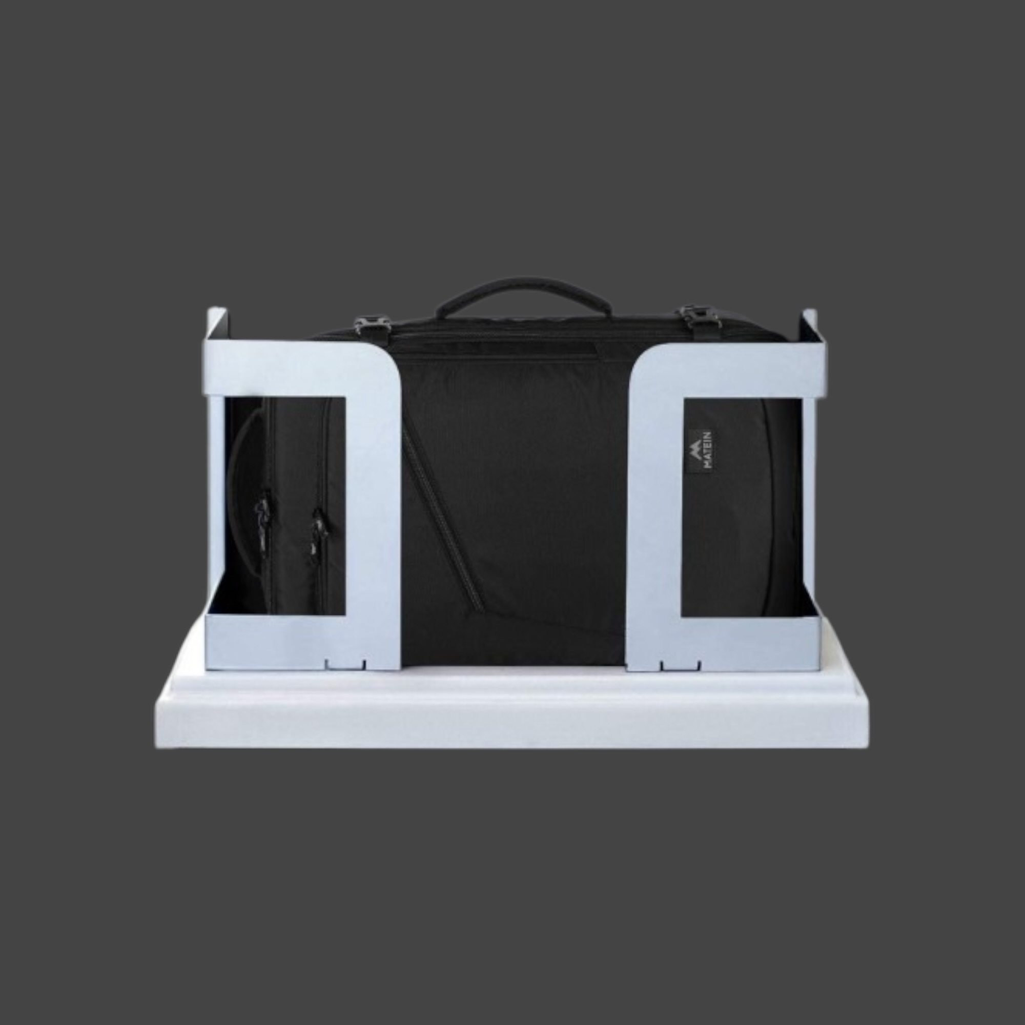 Matein 1159 Σακίδιο Πλάτης Travel 40L 17,3” Μαύρο