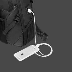 Bange Τσαντάκι Crossbody 77120 Μαύρο Αδιάβροχο