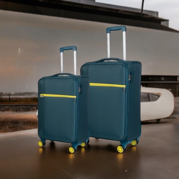 Βαλίτσα trolley Cardinal μεσαία μεγάλη 5100 60/70cm πετρόλ - Image 2