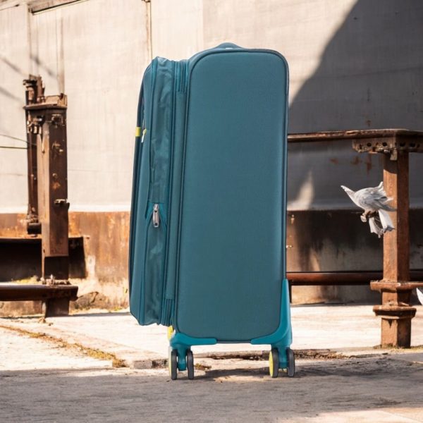 Βαλίτσα trolley Cardinal μεσαία μεγάλη 5100 60/70cm πετρόλ - Image 3