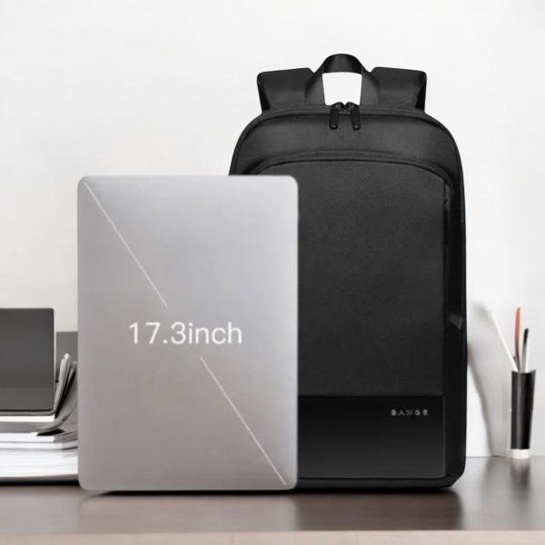 Σακίδιο πλάτης 24L Laptop 17.3” Bange 77115 Plus μαύρο - Image 5