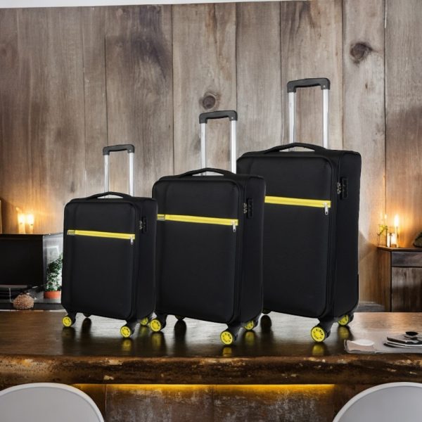 Βαλίτσες trolley (σετ 3 τεμαχίων) Oblivion Cardinal 5100 μαύρη - Image 2