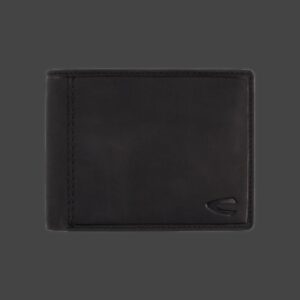 Camel Active Vietnam Πορτοφόλι Πλάγιο Δερμάτινο RFID Μαύρο