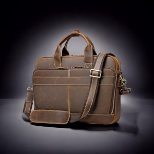 Alternative view of Cardinal Δερμάτινος Επαγγελματικός Χαρτοφύλακας 8368 Coffee