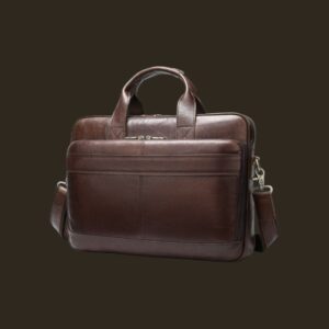 Cardinal Δερμάτινος Χαρτοφύλακας 8841 Σκούρο Καφέ