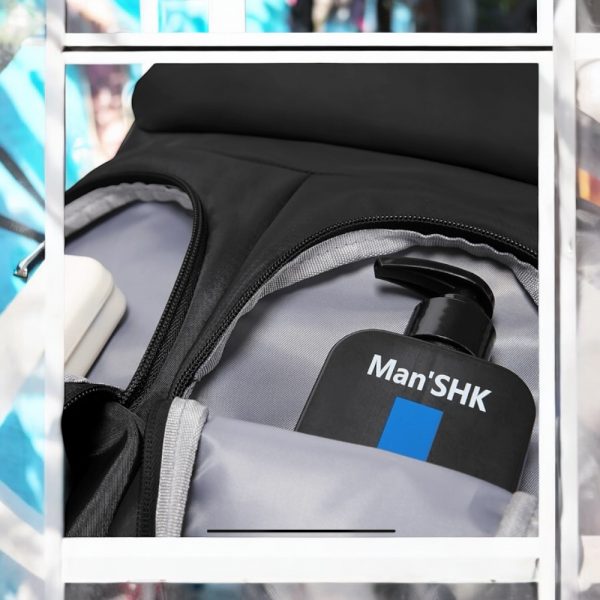 Σακίδιο πλάτης 24L Laptop 15,6” Bange 1807 μαύρο - Image 6