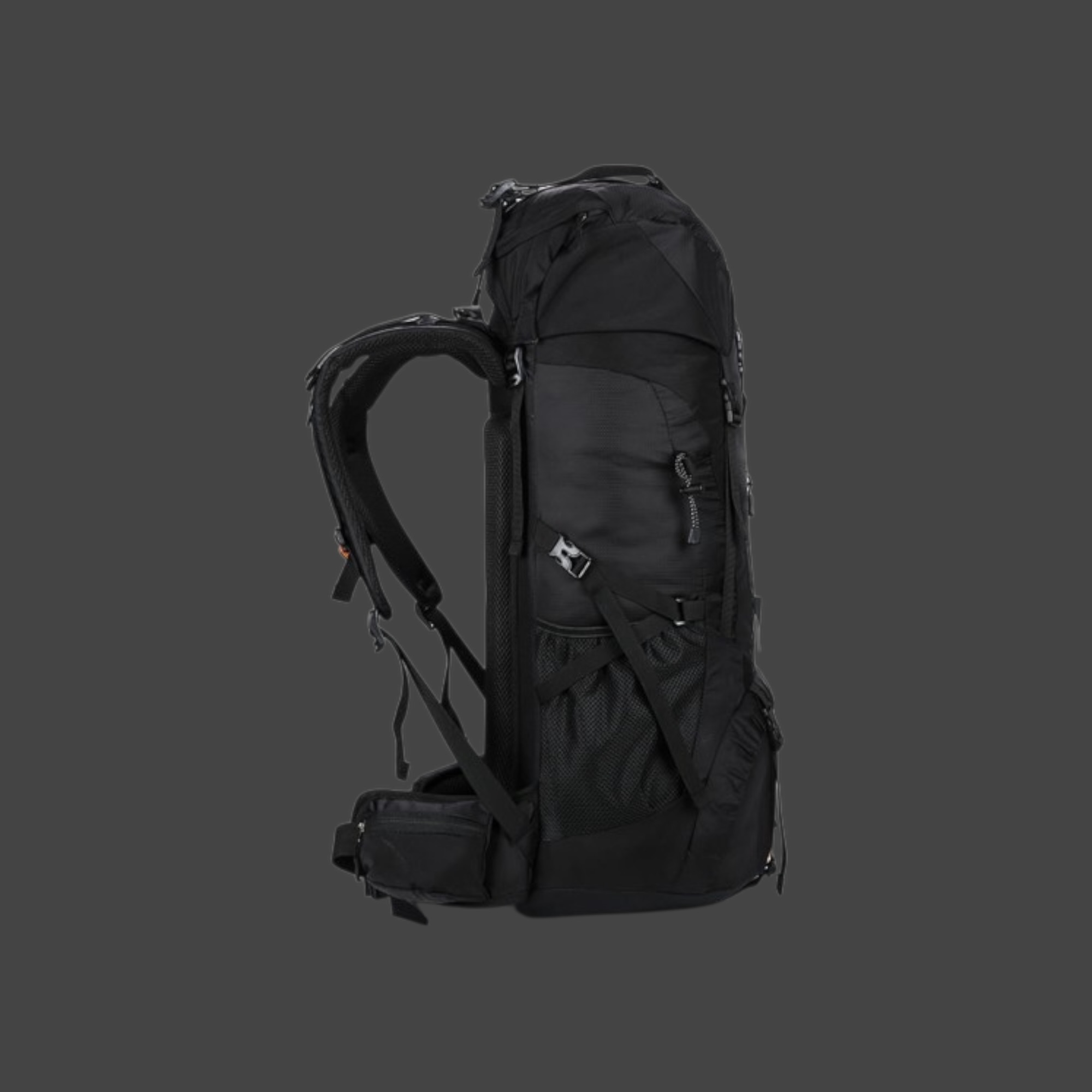 Cardinal 1788 Μαύρο Σακίδιο Ορειβατικό 70+5L Ταξιδιού