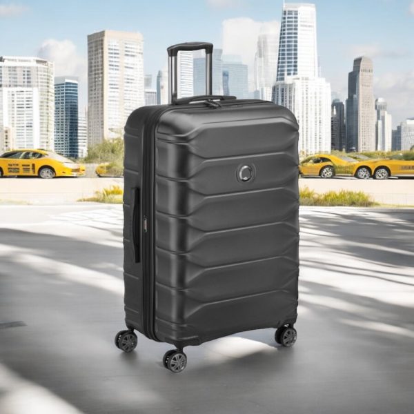 Delsey Βαλίτσα μεγάλη expandable 78x50x29.5/32.5cm σειρά Meteor Black - Image 2