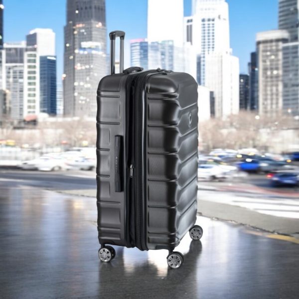 Delsey Βαλίτσα μεγάλη expandable 78x50x29.5/32.5cm σειρά Meteor Black - Image 5