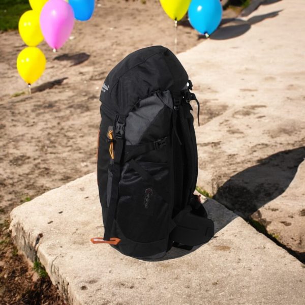 Σακίδιο πεζοπορίας αδιάβροχο Daypack Cardinal 50L 790 μαύρο - Image 3