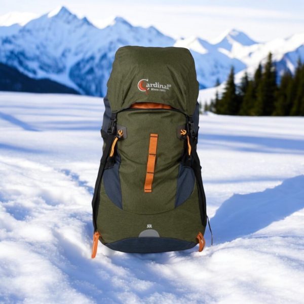 Σακίδιο πεζοπορίας αδιάβροχο Daypack Cardinal 50L 790 χακί - Image 2