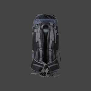 Cardinal 630 Μαύρο Ορειβατικό Σακίδιο Πλάτης 80+5L