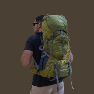 Cardinal 1788 Ορειβατικό Σακίδιο Πλάτης 70+5L Πράσινο