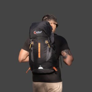 Cardinal 790 Μαύρο Σακίδιο Πεζοπορίας Daypack 50L Αδιάβροχο