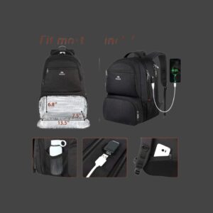 Matein Επαγγελματικό Σακίδιο Γεύματος 40L 17.3” Μαύρο