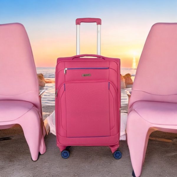 Βαλίτσες trolley.Σετ 3 τεμαχίων Spectra Cardinal 5000 ροζ - Image 3