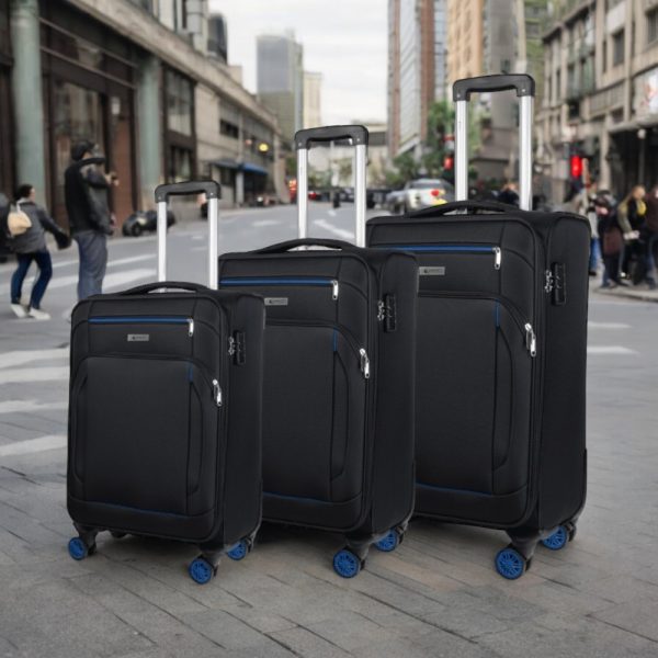 Βαλίτσες trolley.Σετ 3 τεμαχίων Spectra Cardinal 5000 μαύρη - Image 2