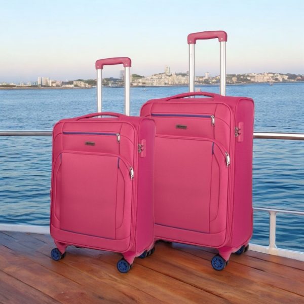 Βαλίτσα trolley Spectra Cardinal μεσαία μεγάλη 5000 60/70cm ροζ - Image 2