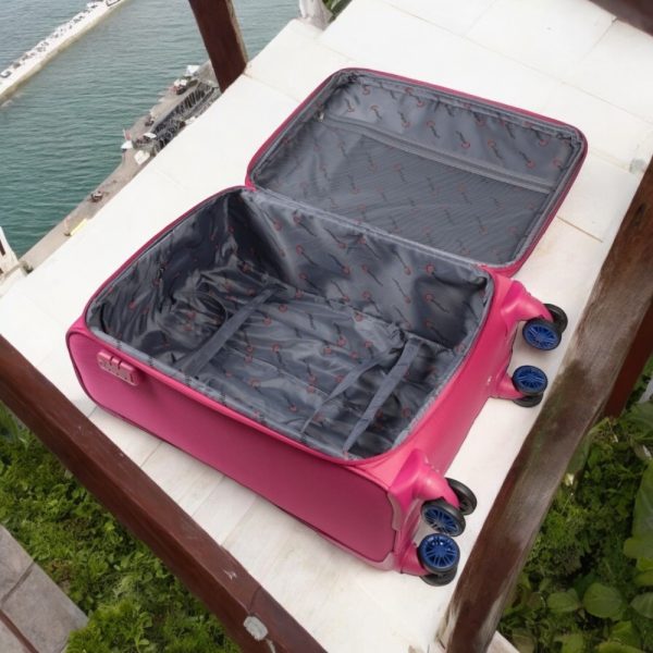Βαλίτσα trolley Spectra Cardinal μεσαία μεγάλη 5000 60/70cm ροζ - Image 4