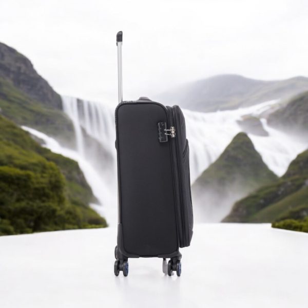 Βαλίτσα trolley Spectra Cardinal μεσαία μεγάλη 5000 60/70cm μαύρη - Image 3
