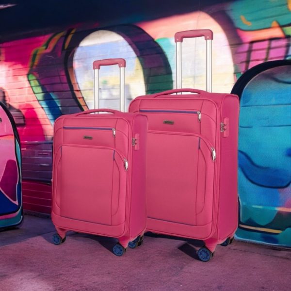 Βαλίτσα trolley Spectra Cardinal μικρή μεσαία 5000 50/60cm ροζ - Image 2
