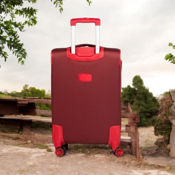 Βαλίτσες trolley.Σετ 3 τεμαχίων Cardinal 3400 μπορντό - Image 5