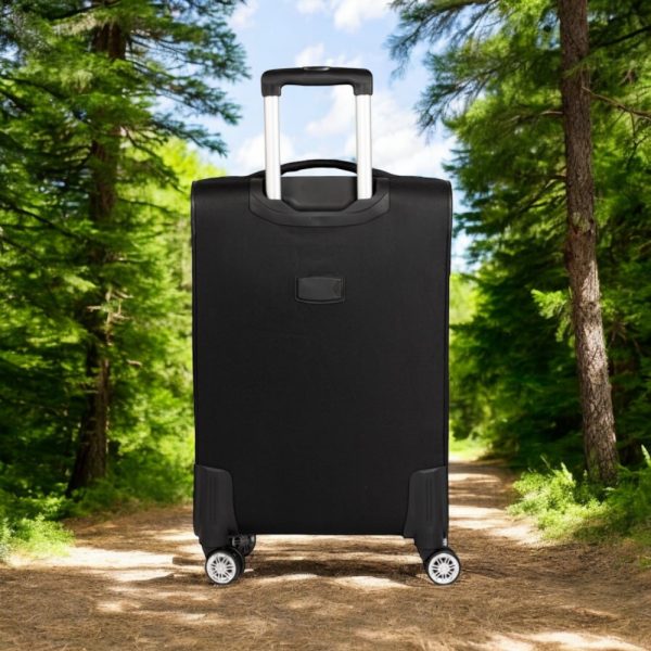 Βαλίτσα trolley Cardinal μικρή μεσαία 3400 50/60cm μαύρη - Image 5