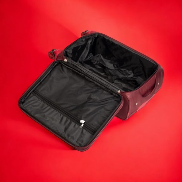 Βαλίτσα trolley Cardinal μικρή μεσαία 3400 50/60cm μπορντό - Image 4