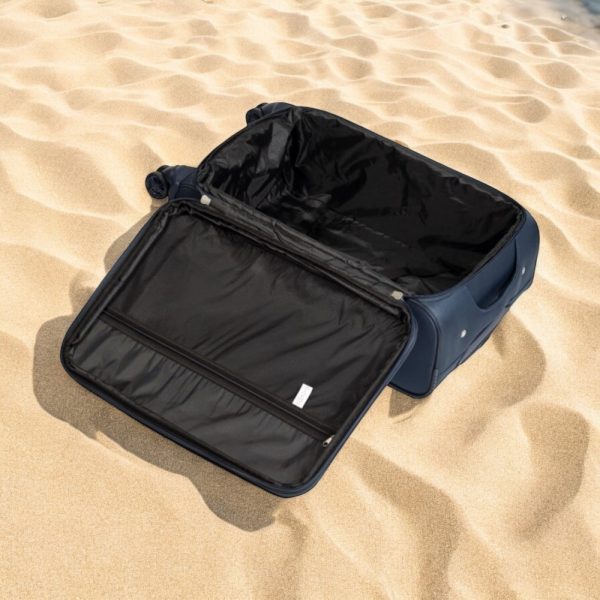 Βαλίτσα trolley Cardinal μικρή μεσαία 3300 50/60cm σκούρο μπλέ - Image 5