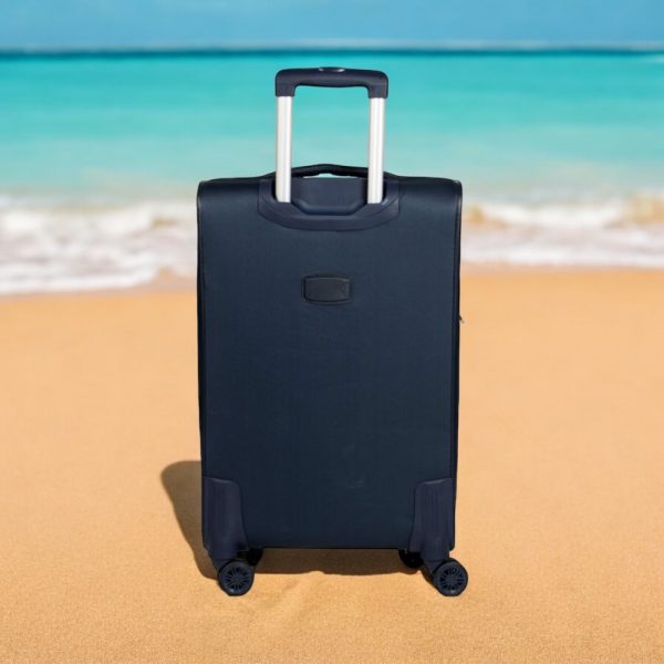 Βαλίτσα trolley Cardinal μικρή μεσαία 3300 50/60cm σκούρο μπλέ - Image 6