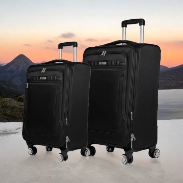 Βαλίτσα trolley Cardinal μεσαία μεγάλη 3300 60/70cm μαύρη - Image 2