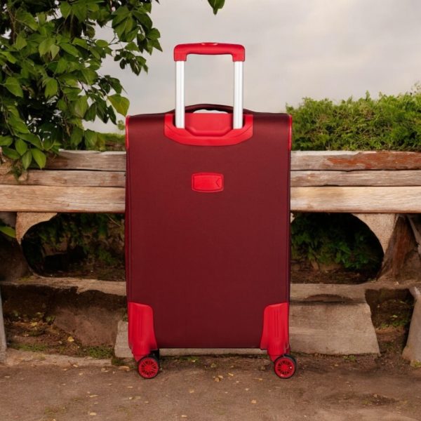 Βαλίτσα trolley Cardinal μεσαία μεγάλη 3300 60/70cm μπορντό - Image 5