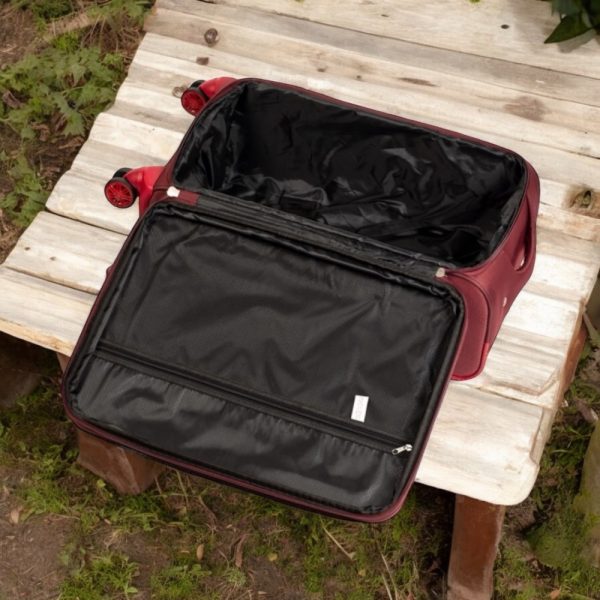 Βαλίτσα trolley Cardinal μεσαία μεγάλη 3300 60/70cm μπορντό - Image 4