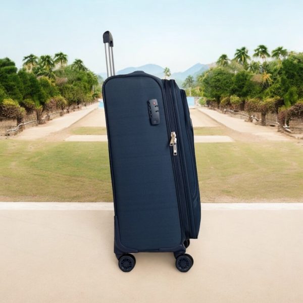 Βαλίτσα trolley Cardinal μεσαία μεγάλη 3300 60/70cm σκούρο μπλέ - Image 3