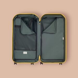 Delsey Rempart Βαλίτσα Μεγάλη 80x41.5x37cm Πορτοκαλί