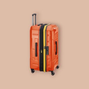 Delsey Rempart Βαλίτσα Μεγάλη 80x41.5x37cm Πορτοκαλί