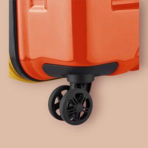 Delsey Rempart Βαλίτσα Μεγάλη 80x41.5x37cm Πορτοκαλί