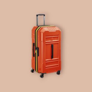 Delsey Rempart Βαλίτσα Μεγάλη 80x41.5x37cm Πορτοκαλί