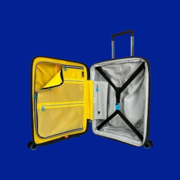 BG Berlin Βαλίτσα καμπίνας expandable 54cm Soda Black - Image 5