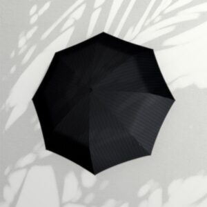 Knirps T.200 T.Series Ομπρέλα Duomatic Μαύρη Stripes